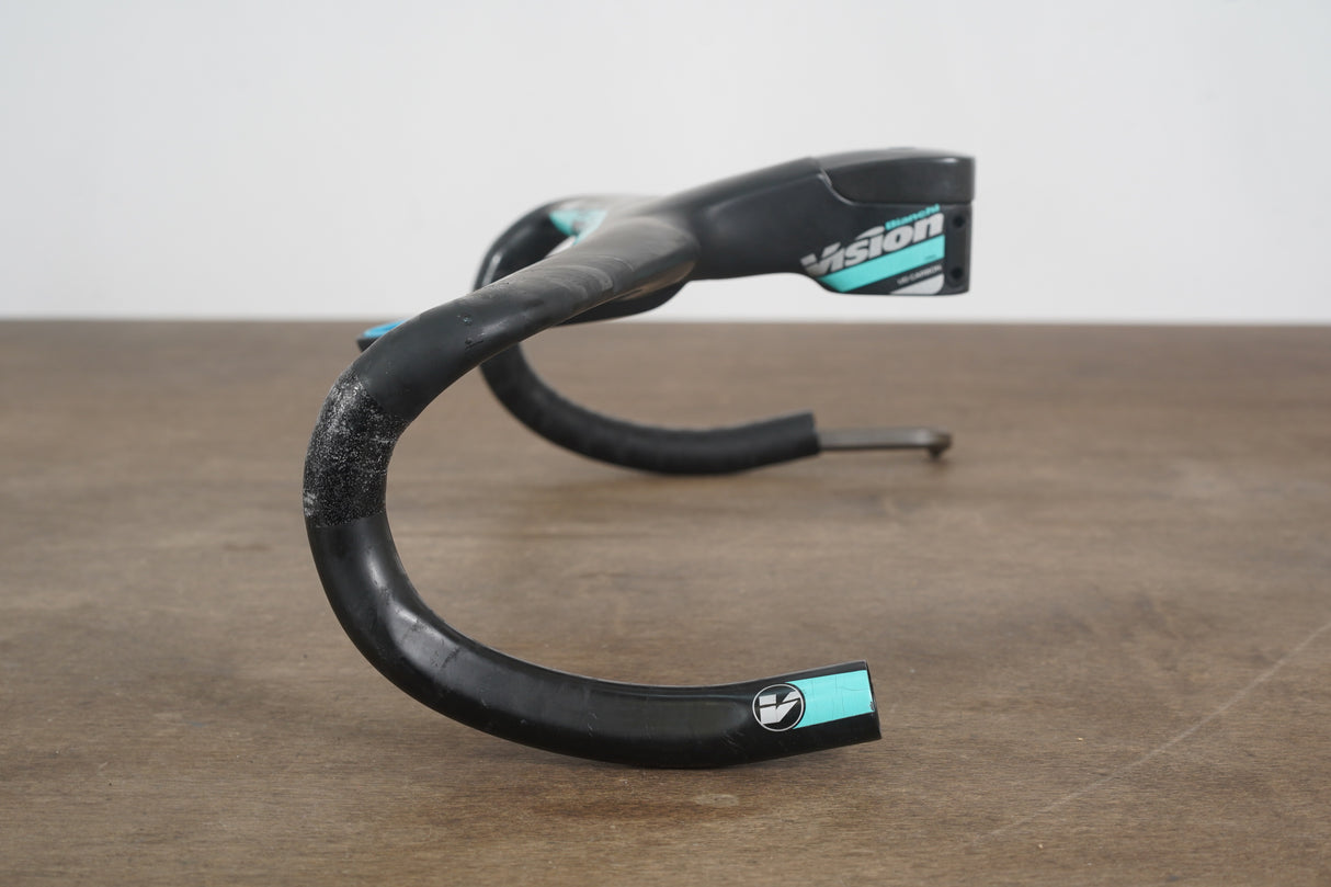 38cm Vision Metron 5D ACR 110mm -6 Degree Integrated Carbon Barstem + Mount