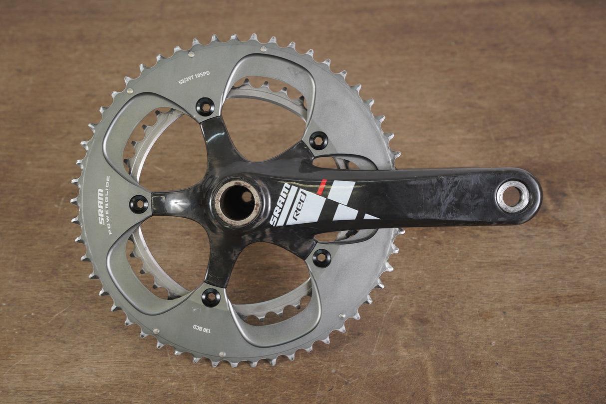 172.5mm 53/39T GXP SRAM Red Carbon Road Crankset