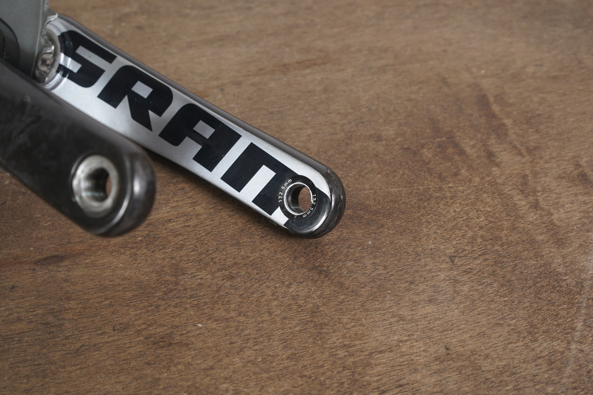 172.5mm 53/39T GXP SRAM Red Carbon Road Crankset