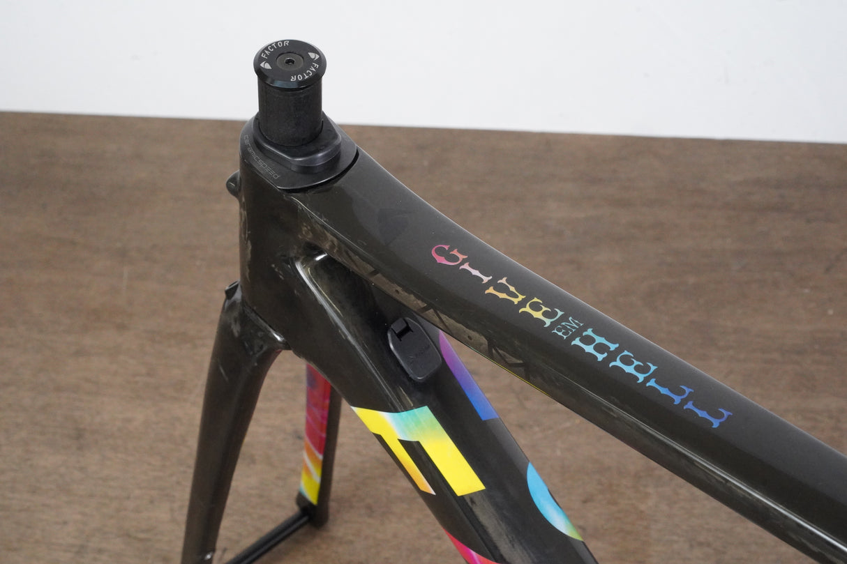49cm Factor O2 VAM Attaquer Carbon Disc Brake Road Frameset