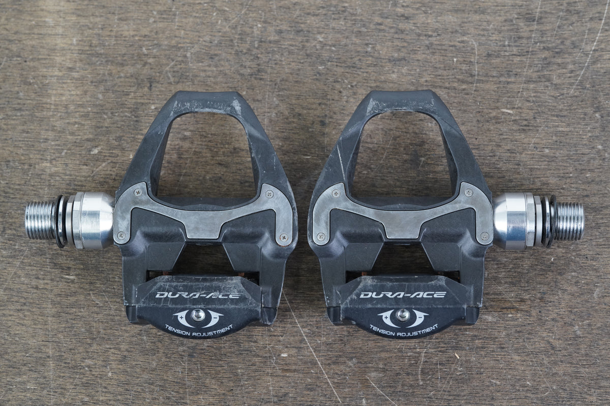 Shimano Dura-Ace PD-9000 SPD-SL Carbon Clipless Road Bike Pedals 249g