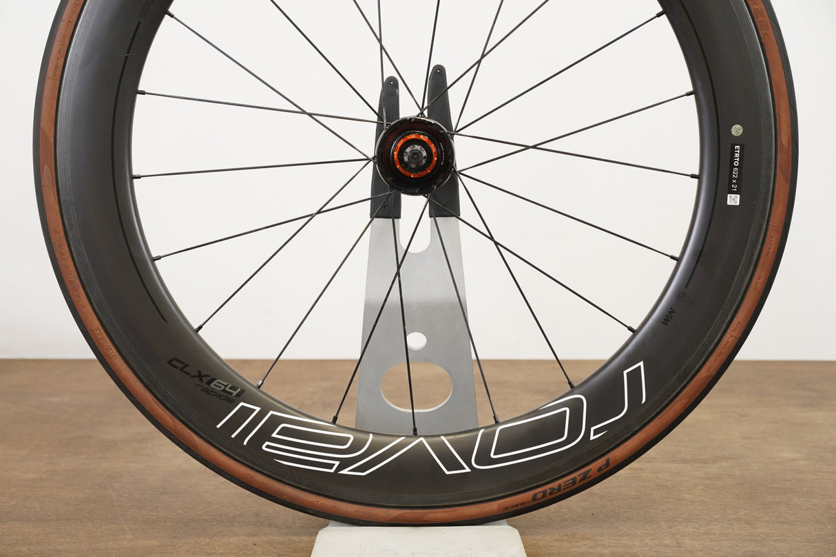 Roval CLX 64 Carbon Tubeless Clincher Rim Brake Wheelset Shimano/SRAM 11 Speed