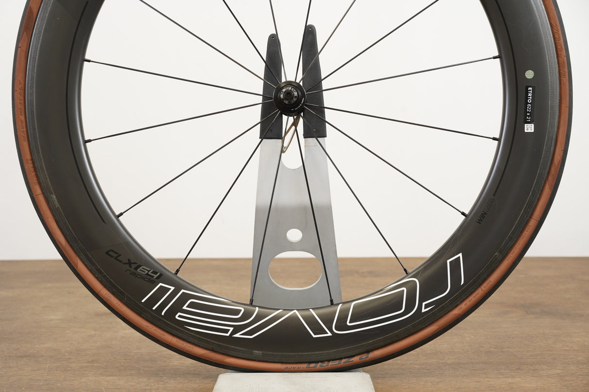 Roval CLX 64 Carbon Tubeless Clincher Rim Brake Wheelset Shimano/SRAM 11 Speed