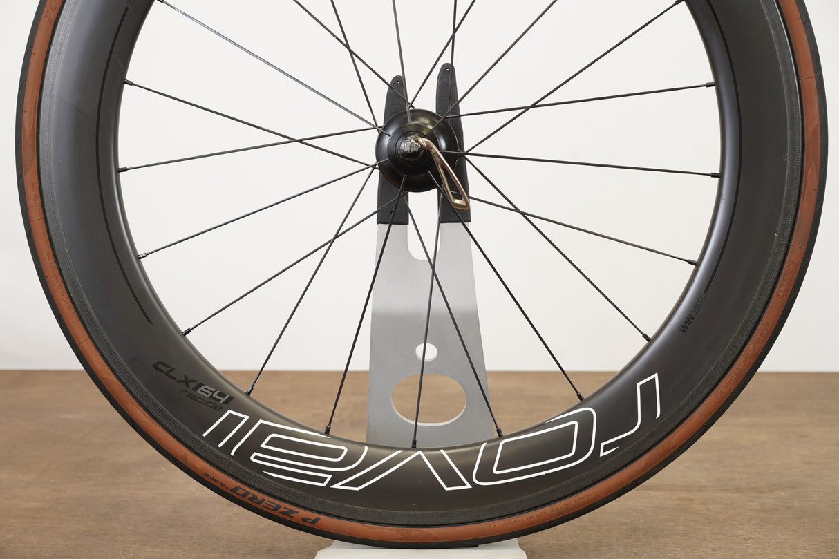 Roval CLX 64 Carbon Tubeless Clincher Rim Brake Wheelset Shimano/SRAM 11 Speed