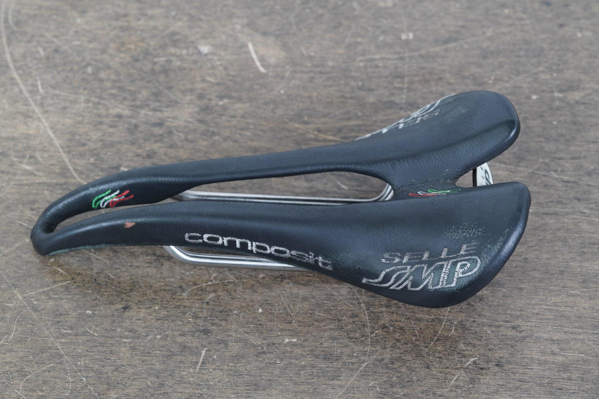 129mm Selle SMP Composit Stainless Steel Rail Road Saddle 212g