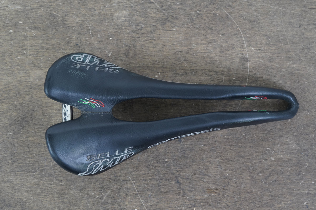 129mm Selle SMP Composit Stainless Steel Rail Road Saddle 212g