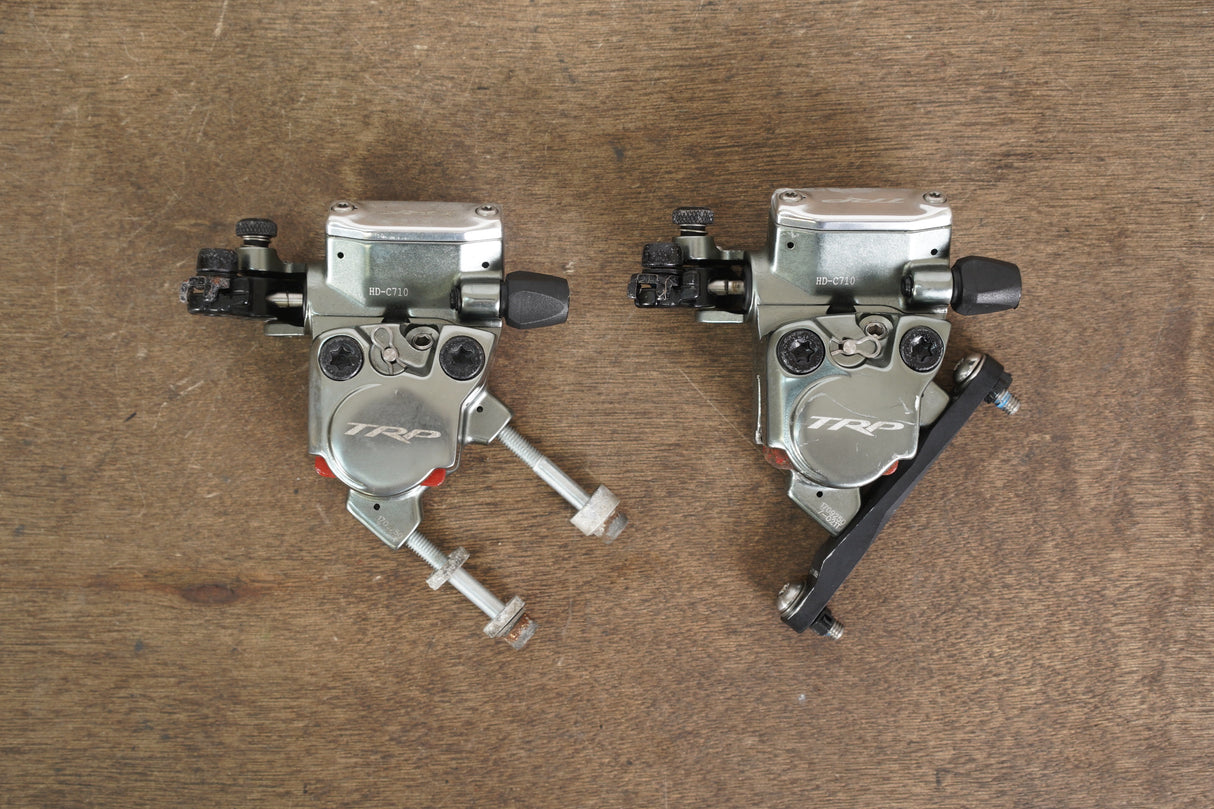 TRP HY ROAD Mechanical Hydraulic Flat Mount Disc Brake Road Calipers