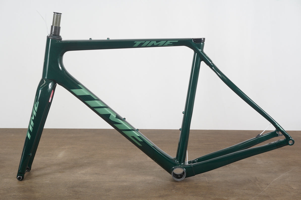 NEW M (Medium) Time Alpe d'Huez X Carbon Disc Brake Road Frameset