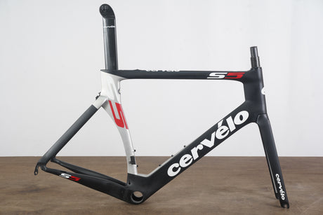 56cm Cervelo S5 Carbon Aero Rim Brake Road Frameset