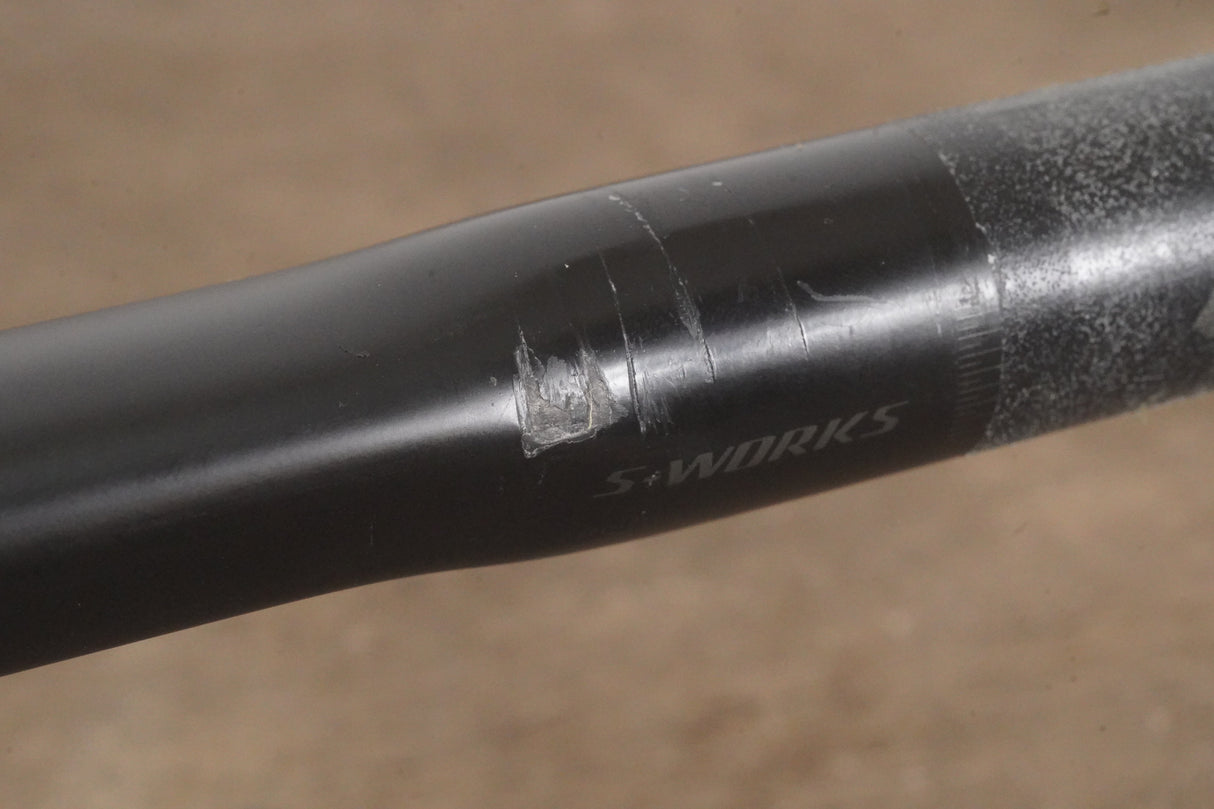 44cm Specialized S-WORKS Shallow Bend Carbon Compact Road Handlebar 31.8mm