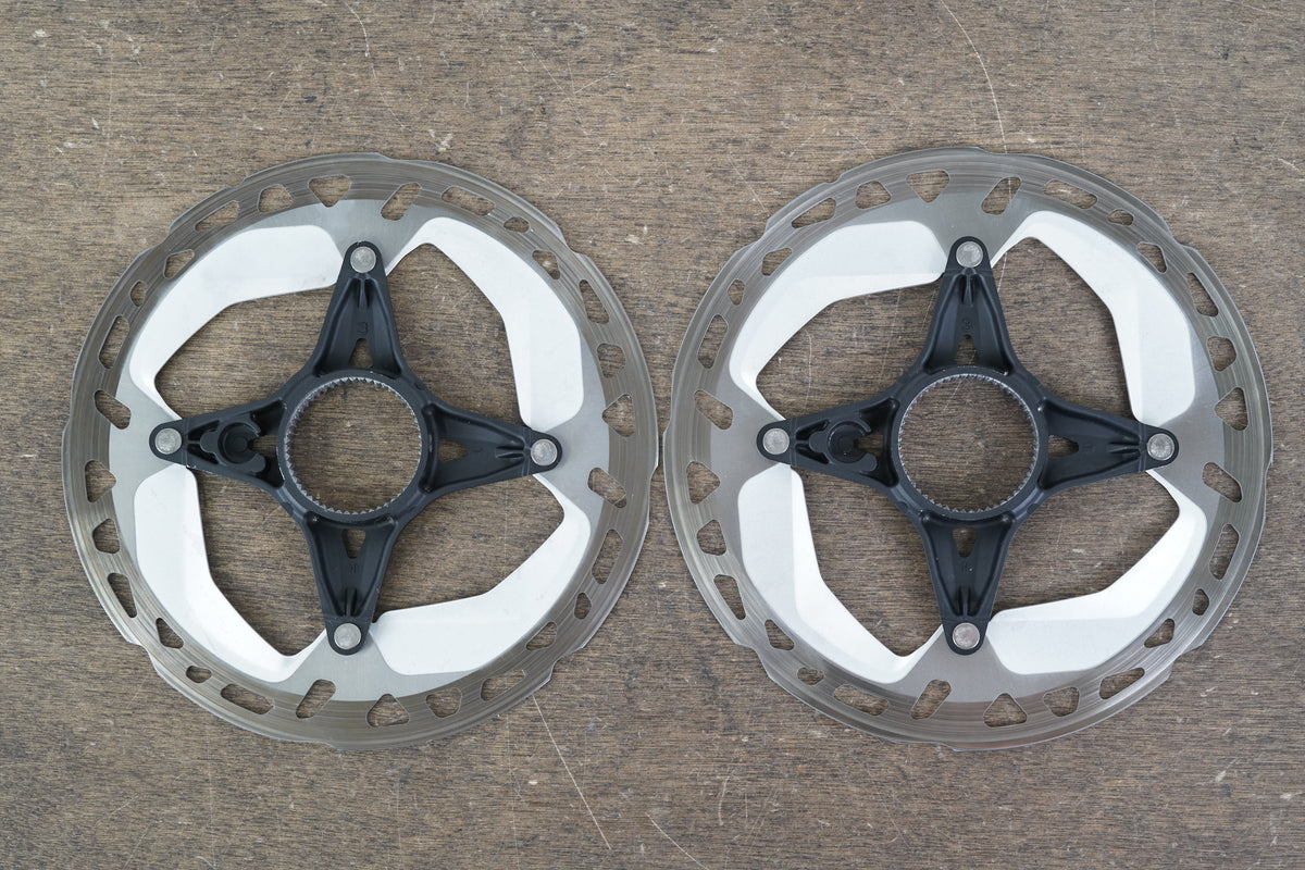 (2) 160mm Shimano XT RT-MT800-S Center Lock Disc Brake Road CX MTB Rotors