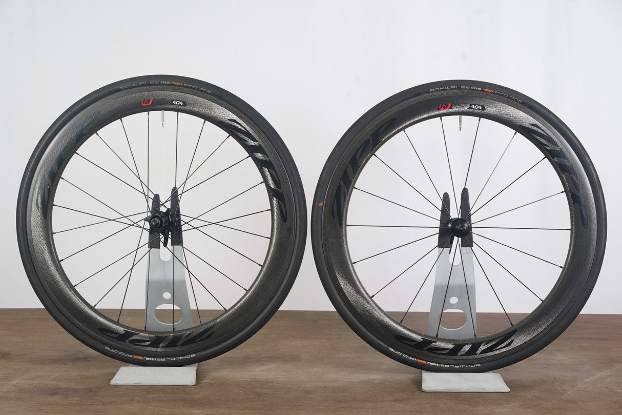 Zipp 404 Firecrest 77/177 Carbon Clincher Rim Brake Wheelset Shimano/SRAM 11 Speed