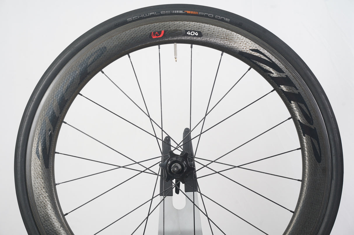 Zipp 404 Firecrest 77/177 Carbon Clincher Rim Brake Wheelset Shimano/SRAM 11 Speed