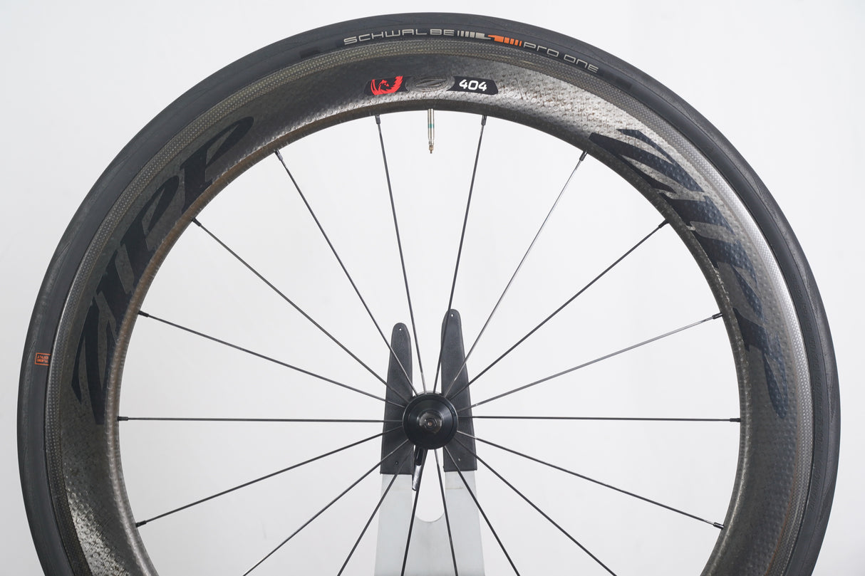 Zipp 404 Firecrest 77/177 Carbon Clincher Rim Brake Wheelset Shimano/SRAM 11 Speed