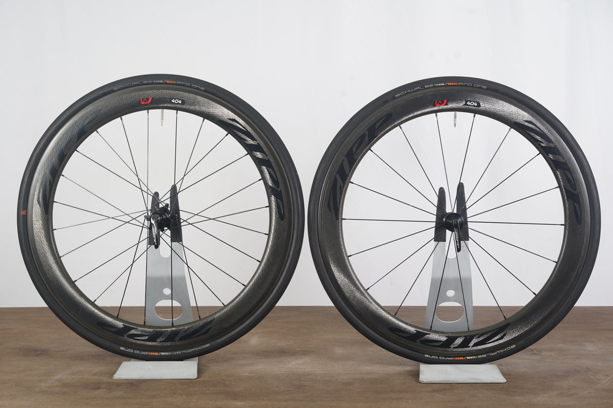 Zipp 404 Firecrest 77/177 Carbon Clincher Rim Brake Wheelset Shimano/SRAM 11 Speed