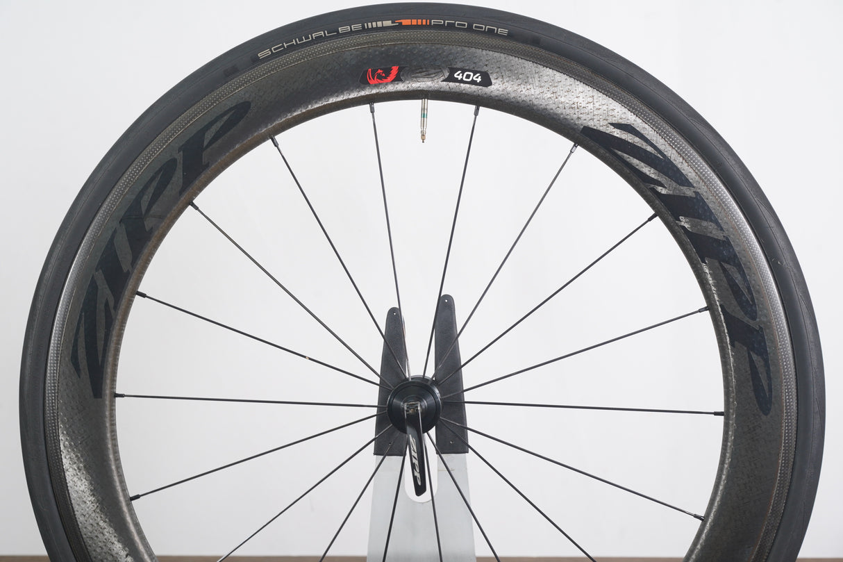 Zipp 404 Firecrest 77/177 Carbon Clincher Rim Brake Wheelset Shimano/SRAM 11 Speed