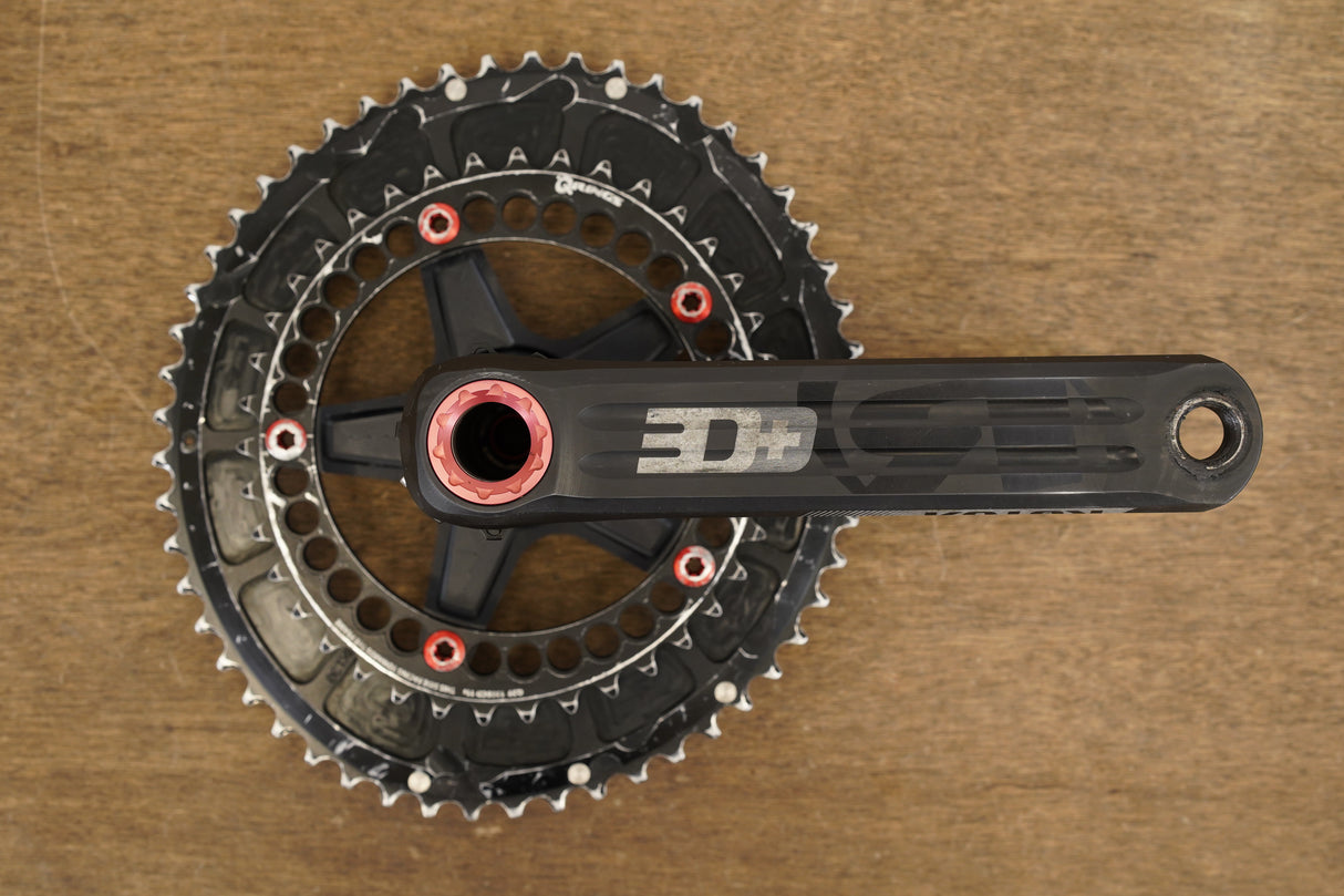 172.5mm 53/39T Rotor 3D+ QRings Road Crankset