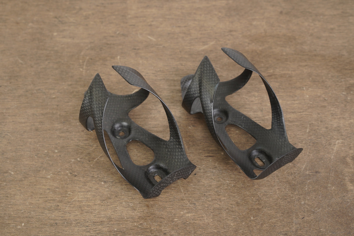 (2) Carbon Water Bottle Cages 45g