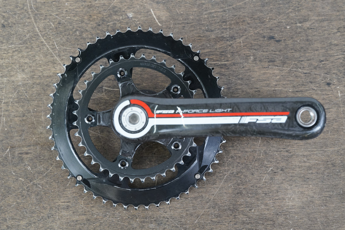 172.5mm 52/36T BB30 FSA K-Force Light Carbon Road Crankset KForce