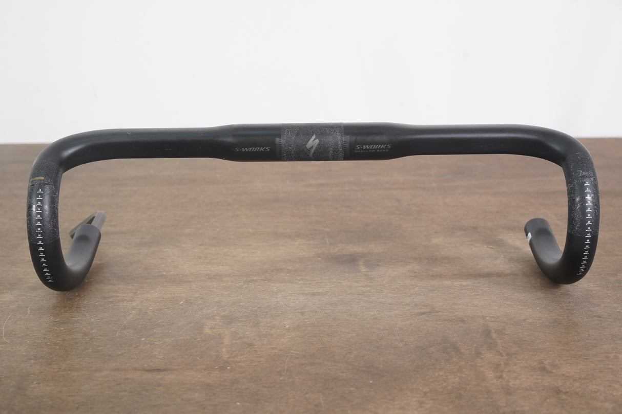 42cm Specialized S-WORKS Shallow Bend Carbon Compact Road Handlebar 31.8mm