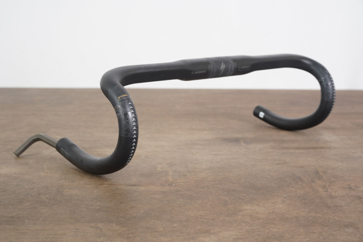 42cm Specialized S-WORKS Shallow Bend Carbon Compact Road Handlebar 31.8mm