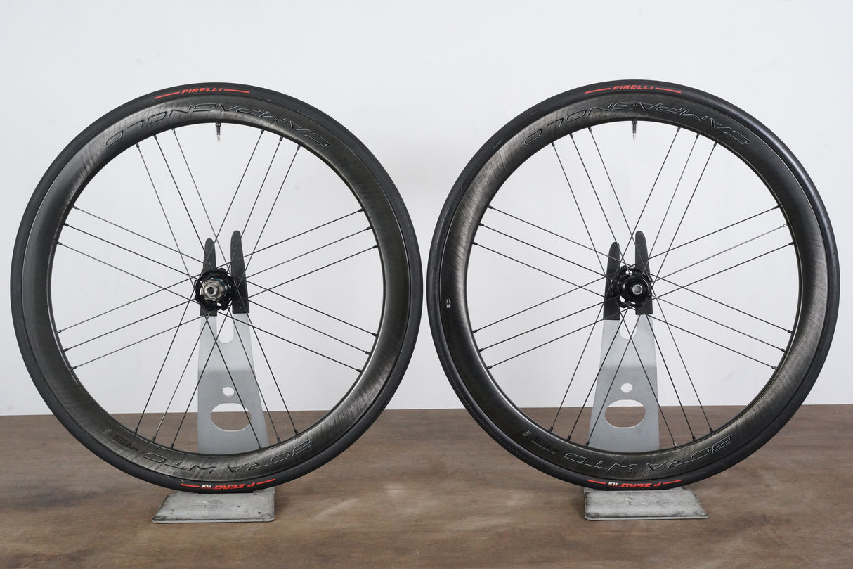 Campagnolo Bora WTO 45 Carbon Tubeless Clincher Disc Brake Wheelset 11 Speed