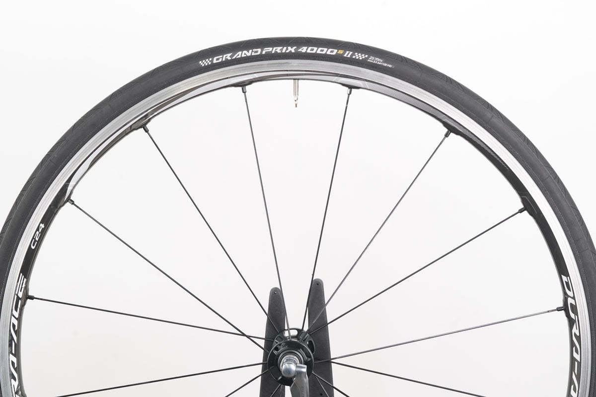 Shimano Dura-Ace WH-9000 C24 Carbon Clincher Rim Brake Wheelset 11 Speed