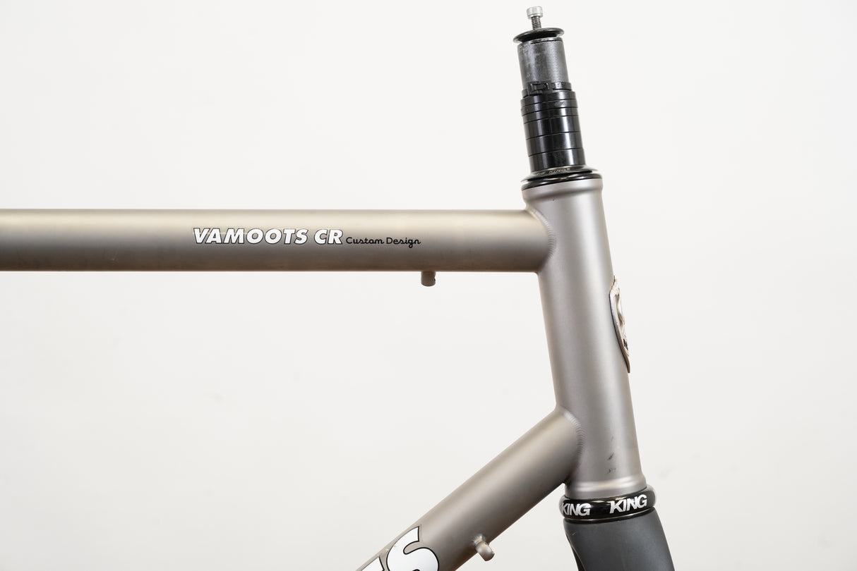 58cm Moots Vamoots CR S&S Coupler Titanium Rim Brake Road Frameset + Travel Case