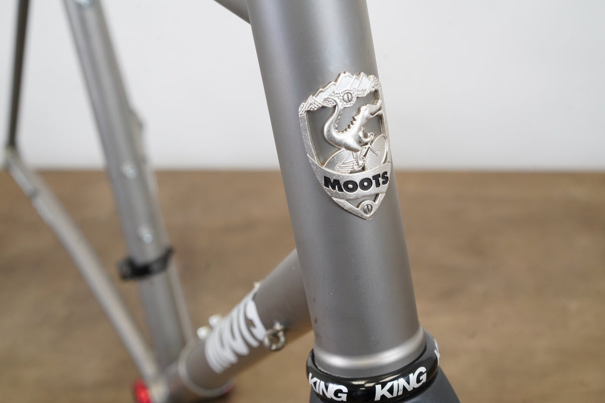58cm Moots Vamoots CR S&S Coupler Titanium Rim Brake Road Frameset + Travel Case