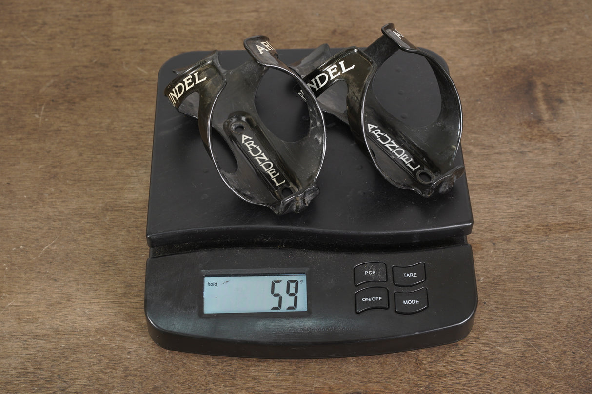 (2) Arundel Dave-O Carbon Water Bottle Cages 59g