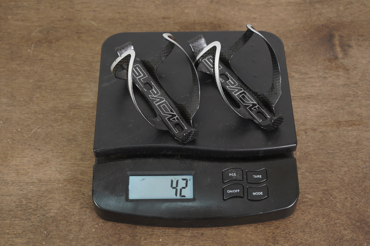 (2) Supacaz Fly Cage Carbon Water Bottle Cages 42g