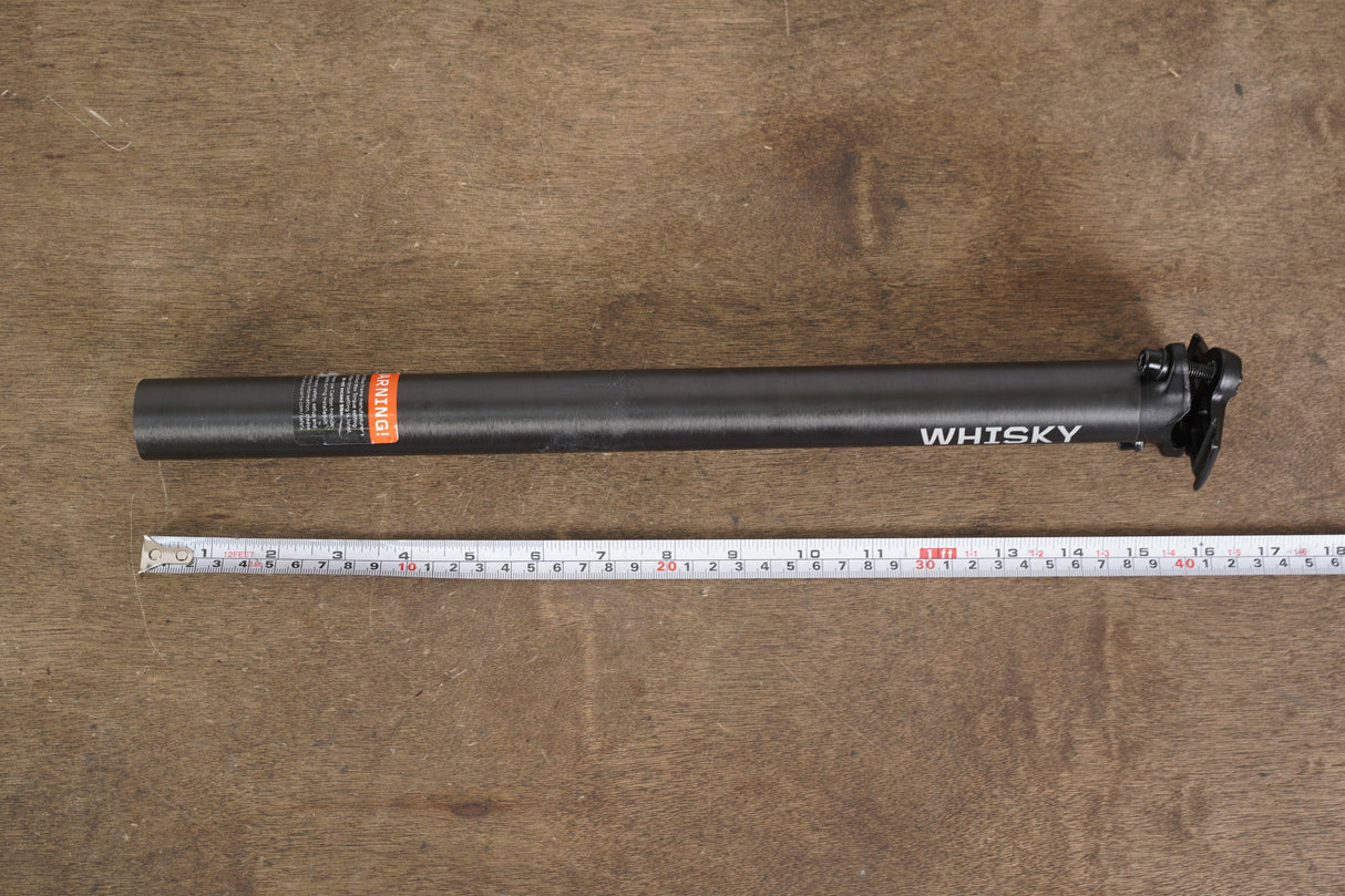 31.6mm Whiskey Carbon Alloy 0 Setback Road Seatpost