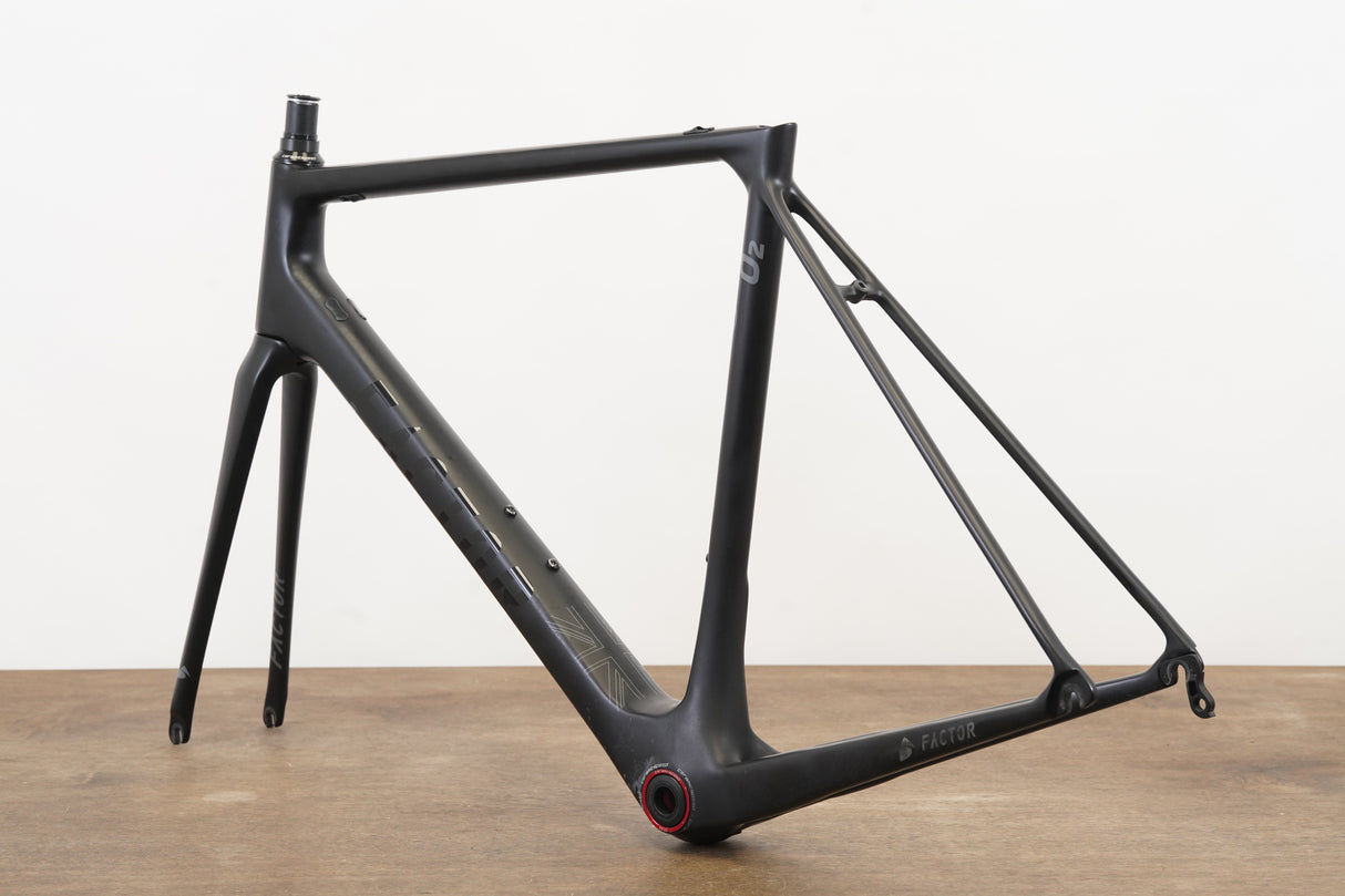 56cm Factor O2 Carbon Rim Brake Road Frameset *Repaired*