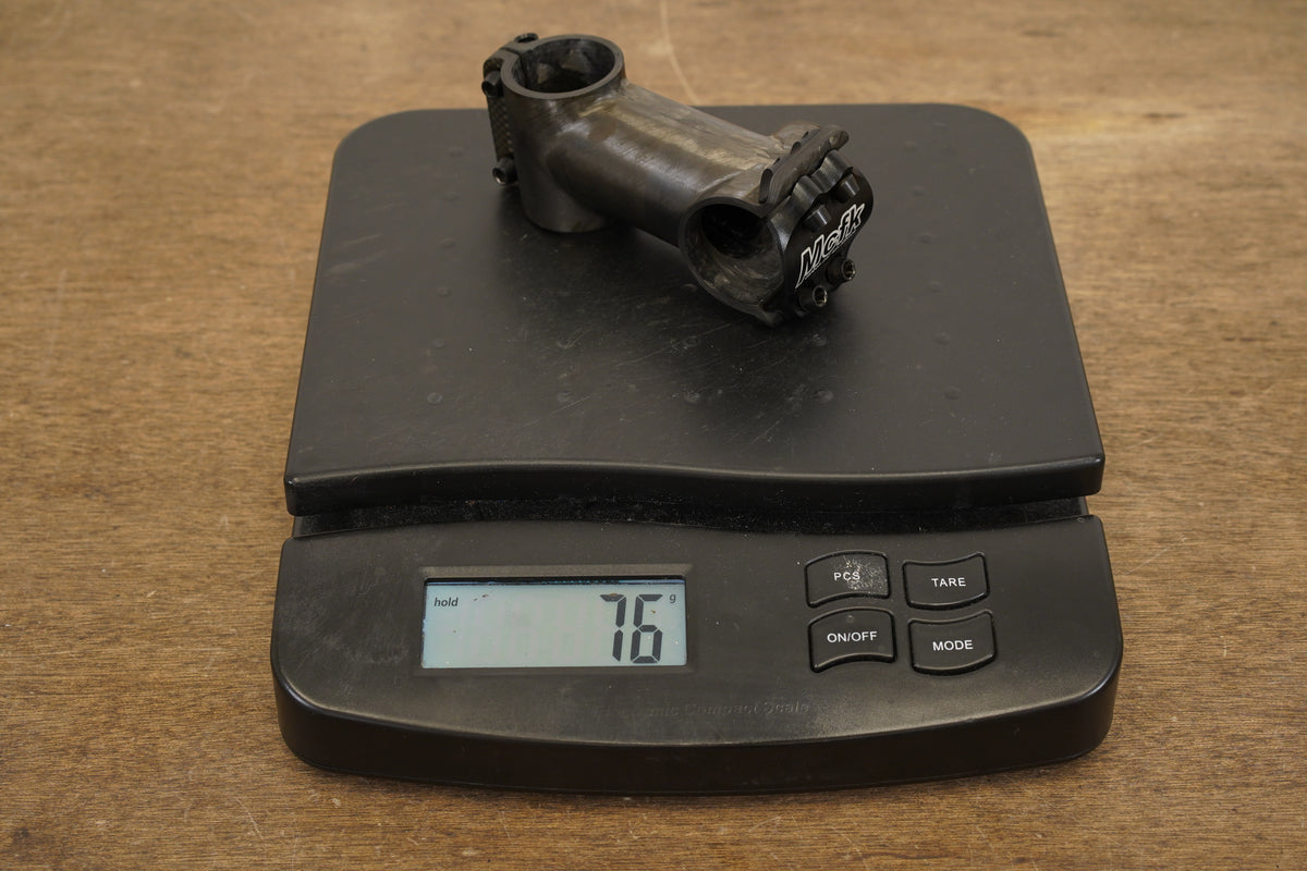 Mcfk 80mm ±6 Degree Carbon Road Stem 76g 1 1/8" 31.8mm