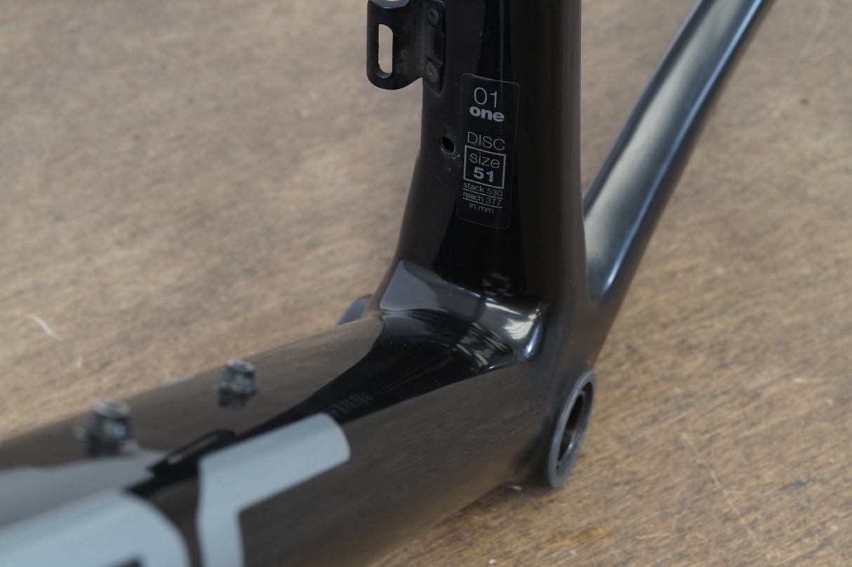 51cm BMC TeamMachine SLR01 Carbon Disc Brake Frameset SLR 01