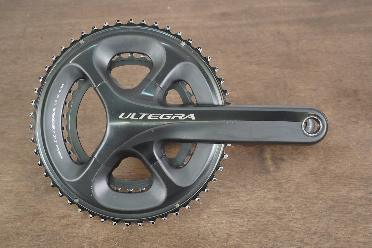 175mm 50/34T Shimano Ultegra FC-6800 11 Speed Crankset