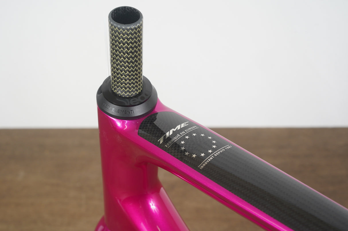 NEW L (Large) Time Alpe d'Huez X Carbon Disc Brake Road Frameset