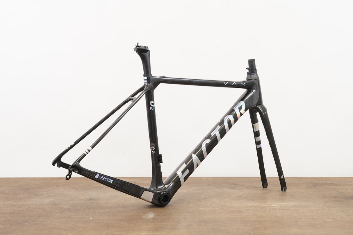 2021 49cm Factor O2 VAM Carbon Rim Brake Road Frameset