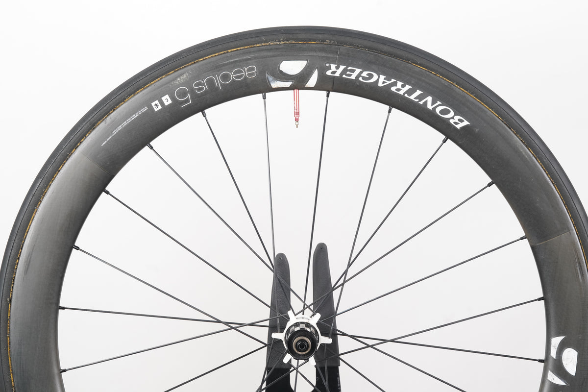Bontrager Aeolus 5 Carbon Tubular Rim Brake Wheelset Shimano/SRAM 11 Speed