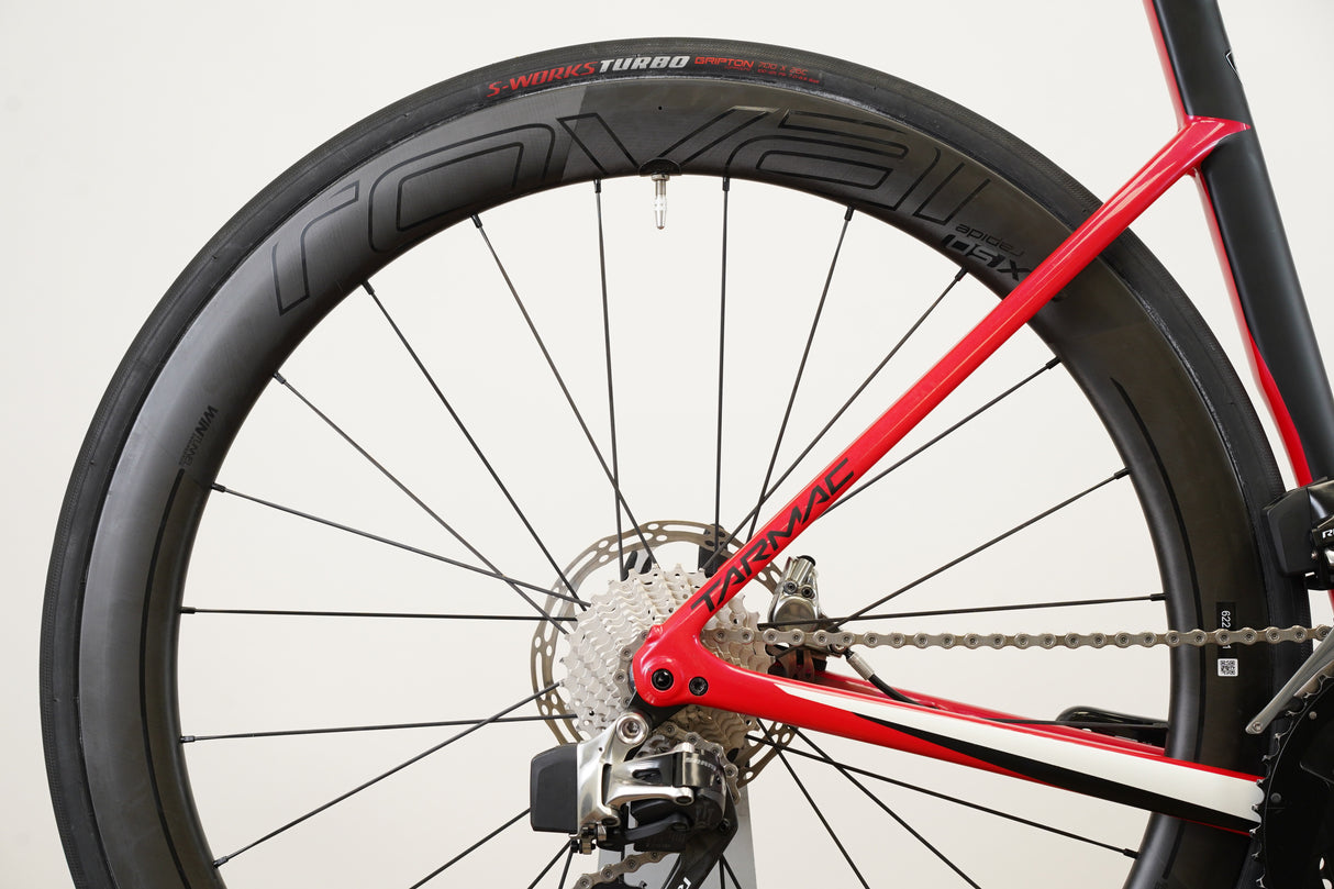58cm Specialized S-WORKS Tarmac SL6 SRAM Red eTap Roval Carbon Disc Brake Bike