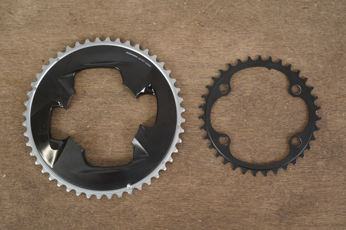 48/35T Sram Force AXS 12 Speed Sub-Compact Chainrings