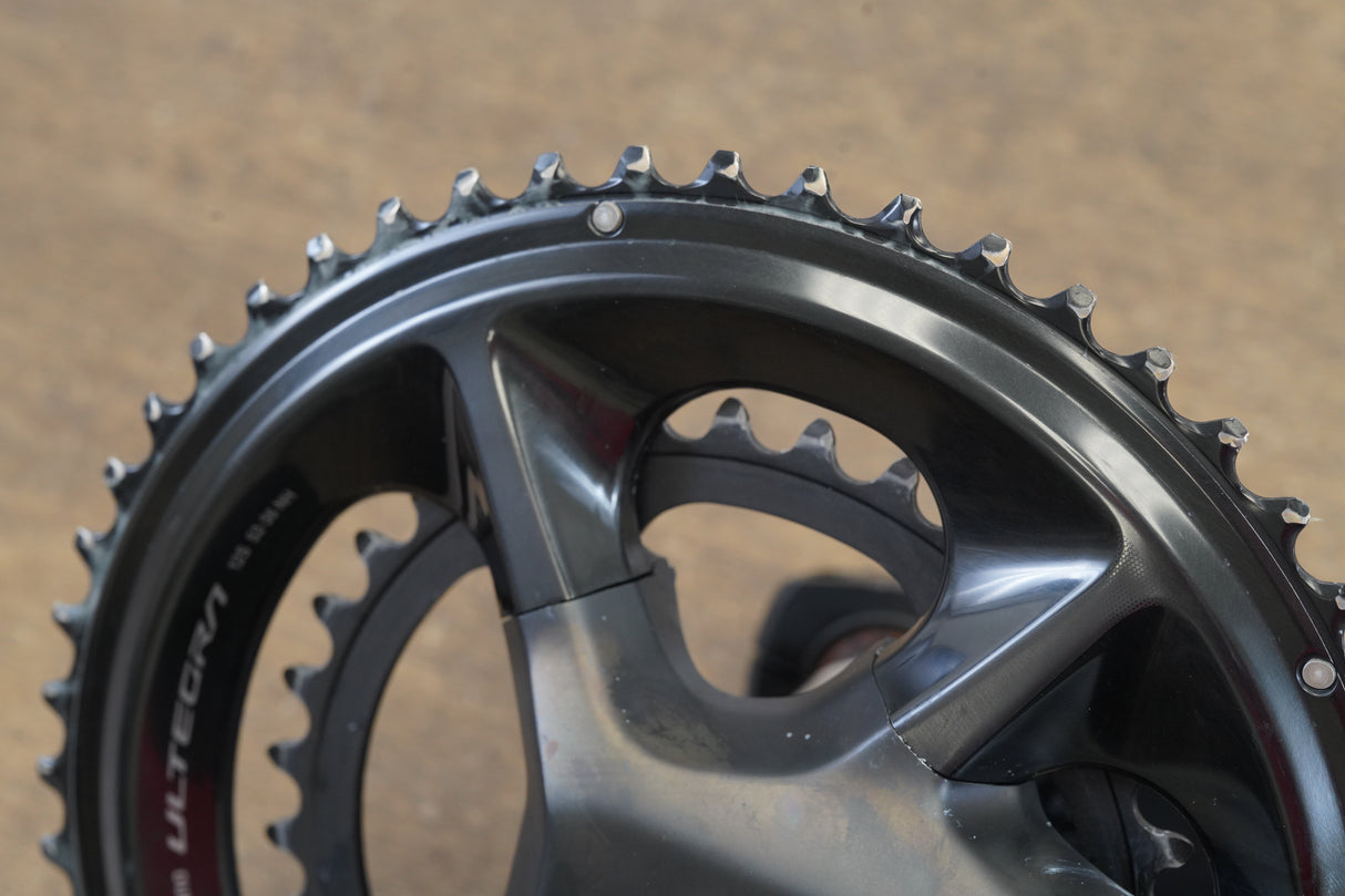 172.5mm 52/36T Shimano Ultegra FC-R8100 12 Speed Crankset 8100 723g