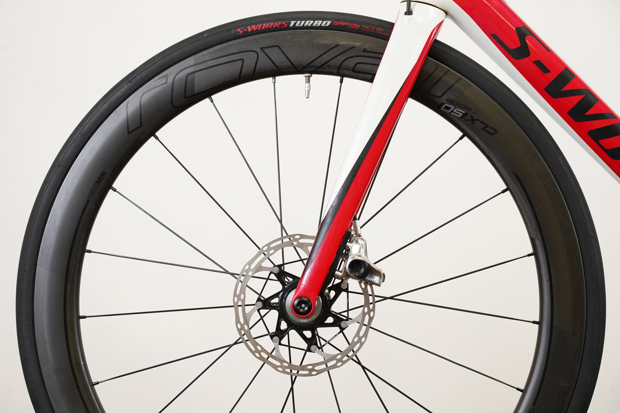 58cm Specialized S-WORKS Tarmac SL6 SRAM Red eTap Roval Carbon Disc Brake Bike