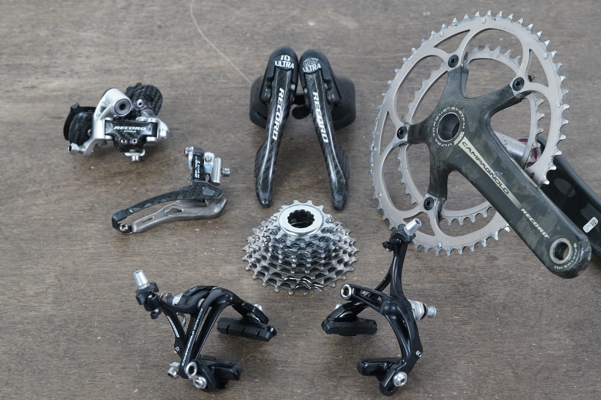 Campagnolo Record Titanium 10 Speed Mechanical Rim Brake Road Full Groupset