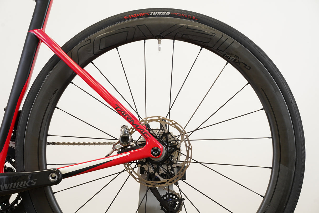 58cm Specialized S-WORKS Tarmac SL6 SRAM Red eTap Roval Carbon Disc Brake Bike