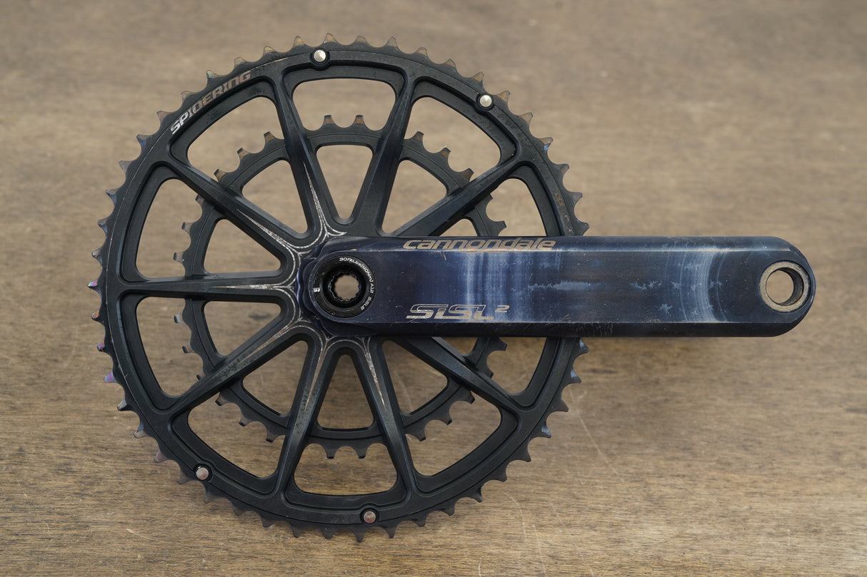 172.5mm 50/34T BB30 Cannondale SiSL2 Spidering Hollowgram Road Crankset SiSL 2