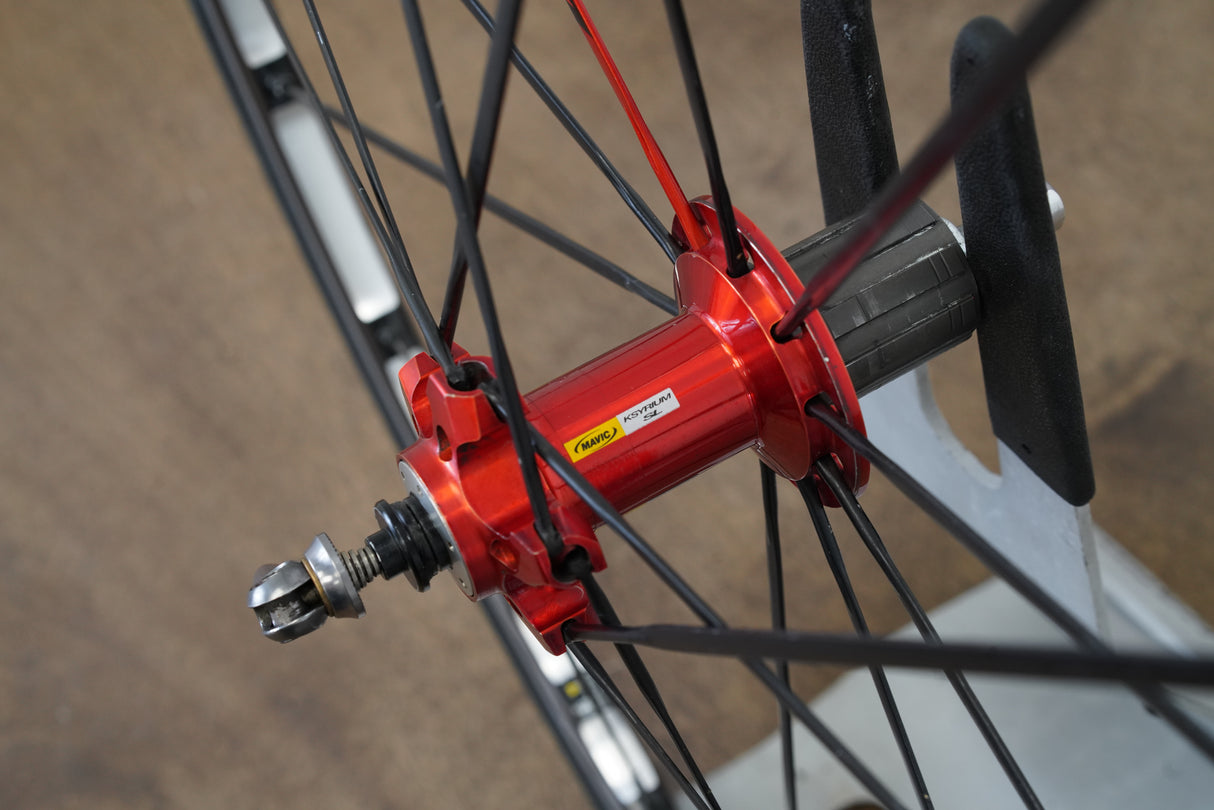 Mavic Ksyrium SL Alloy Clincher Rim Brake Wheelset SRAM/Shimano 11 Speed