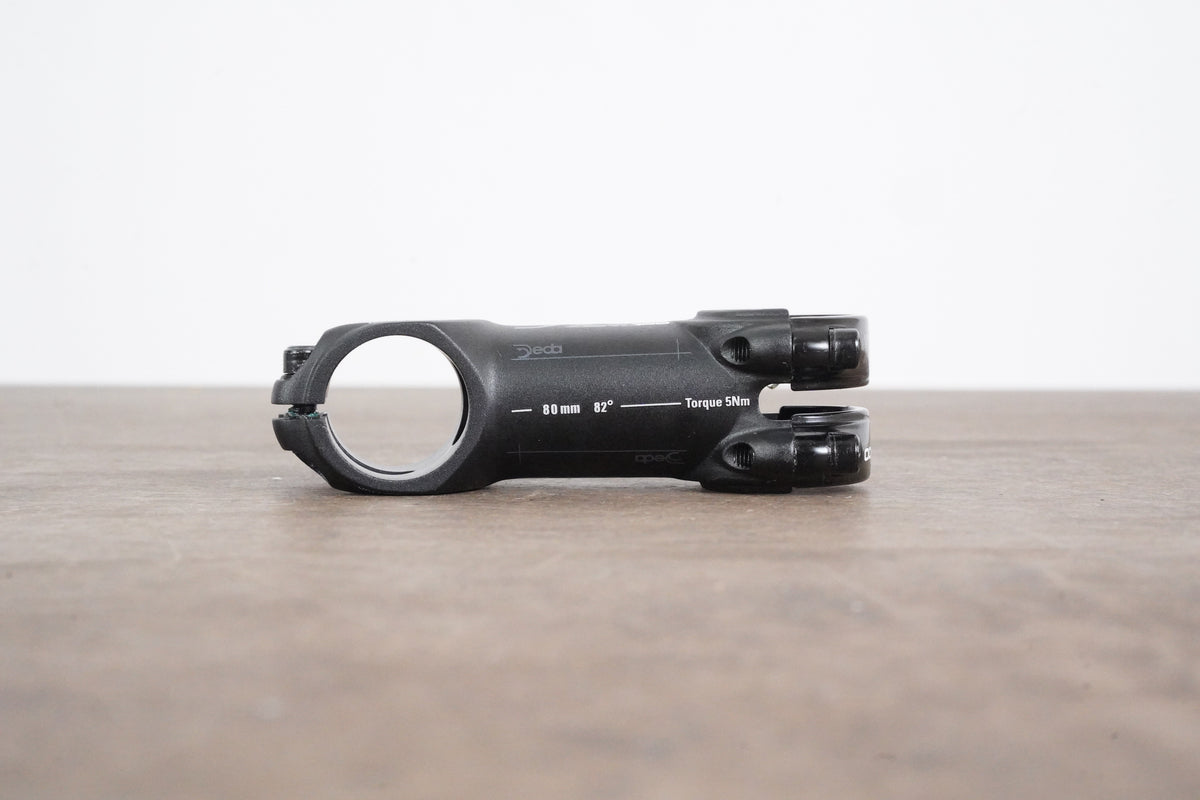 Deda Elementi Zero 100 80mm ±8 Degree Alloy Road Stem 118g 1 1/8" 31.8mm