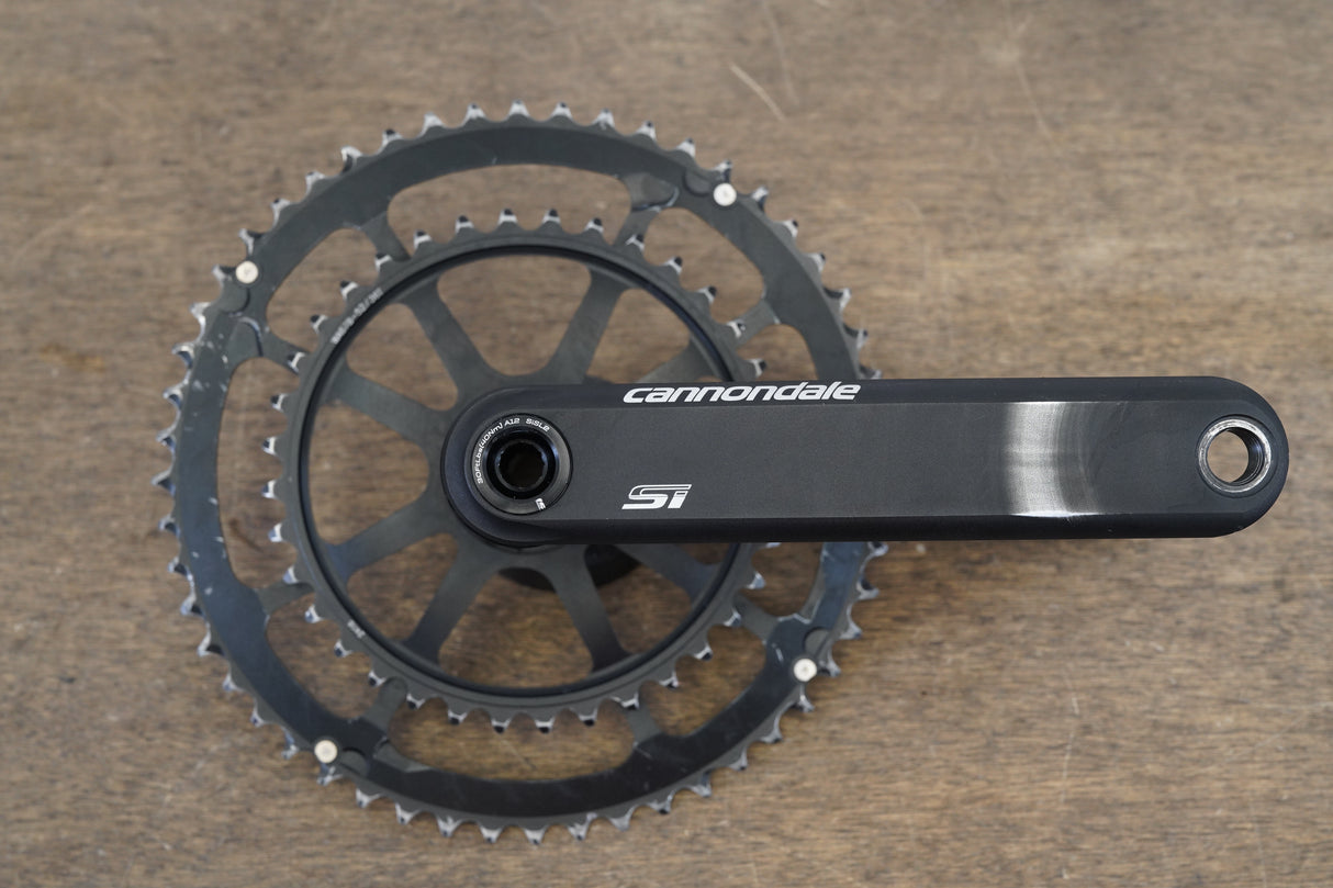 175mm 52/36T BB30 Cannondale Si Spidering Hollowgram Road Crankset 619g