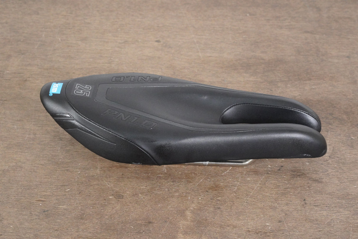 110mm ISM PN 1.0 Stainless Steel Rail TT Triathlon Road Saddle 321g